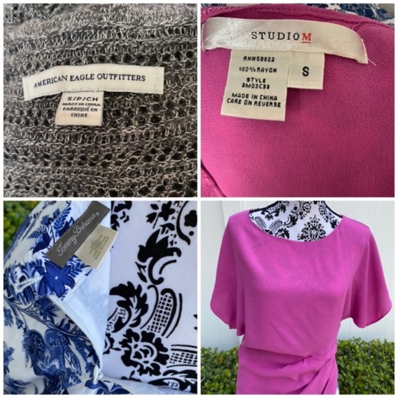 💖MEGA SALE💖StudioM&Tom Bahama&Amer Eagle W SET 2 TShirts + Skirt  ALSU00287 - Picture 9 of 9